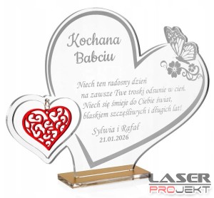 Statuetka grawer DzieńBabci i Dziadka 11-P